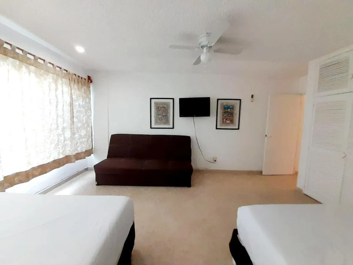 Apartment Placentero Depa En Mar Caribe! Cancun Mexico